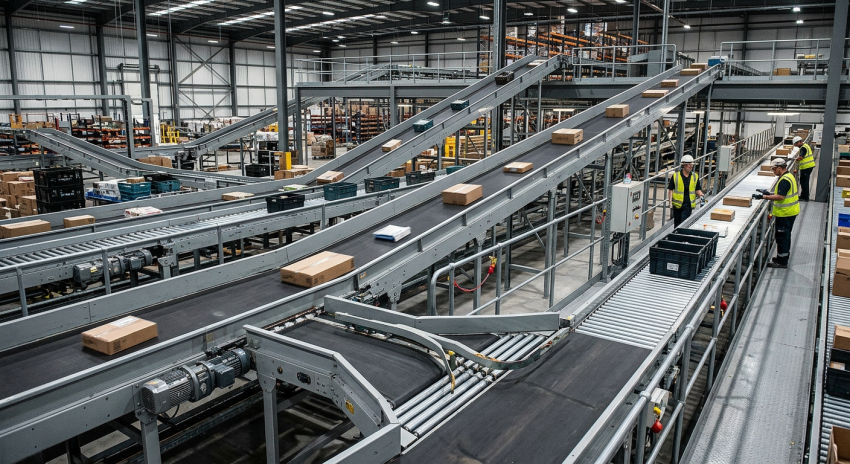 Belt Conveyor Systems Explained: Function, Types and Applications