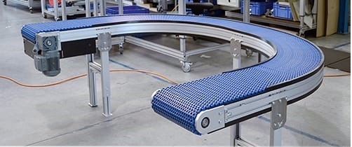 curved conveyor